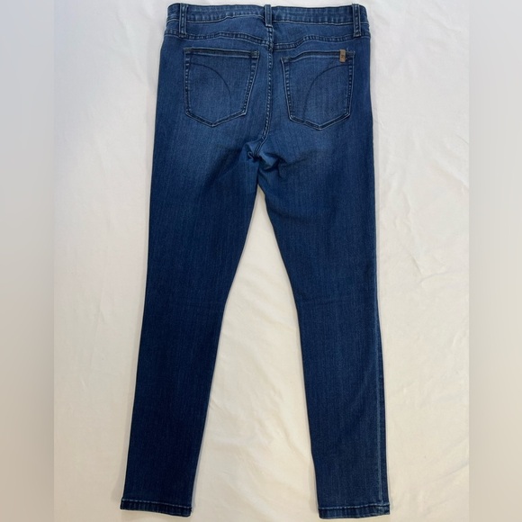Joe's Jeans Dark Blue Skinny Jeans 5 Pockets, sz 31 - Picture 2 of 11